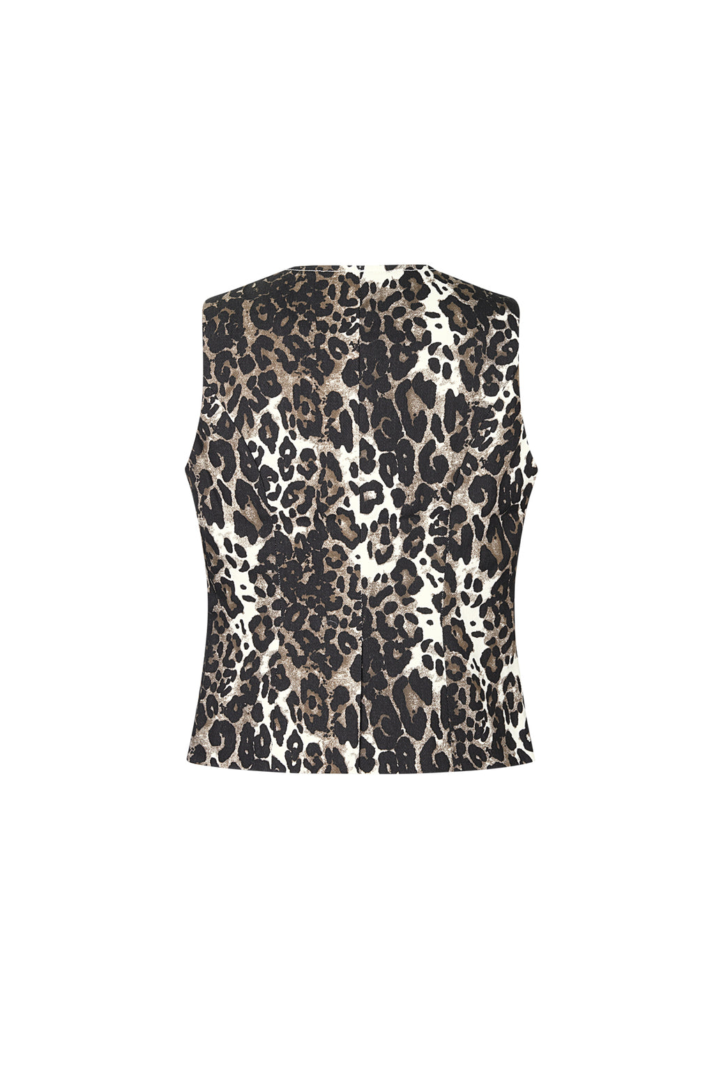 The Leopard Button Top SERAMODE