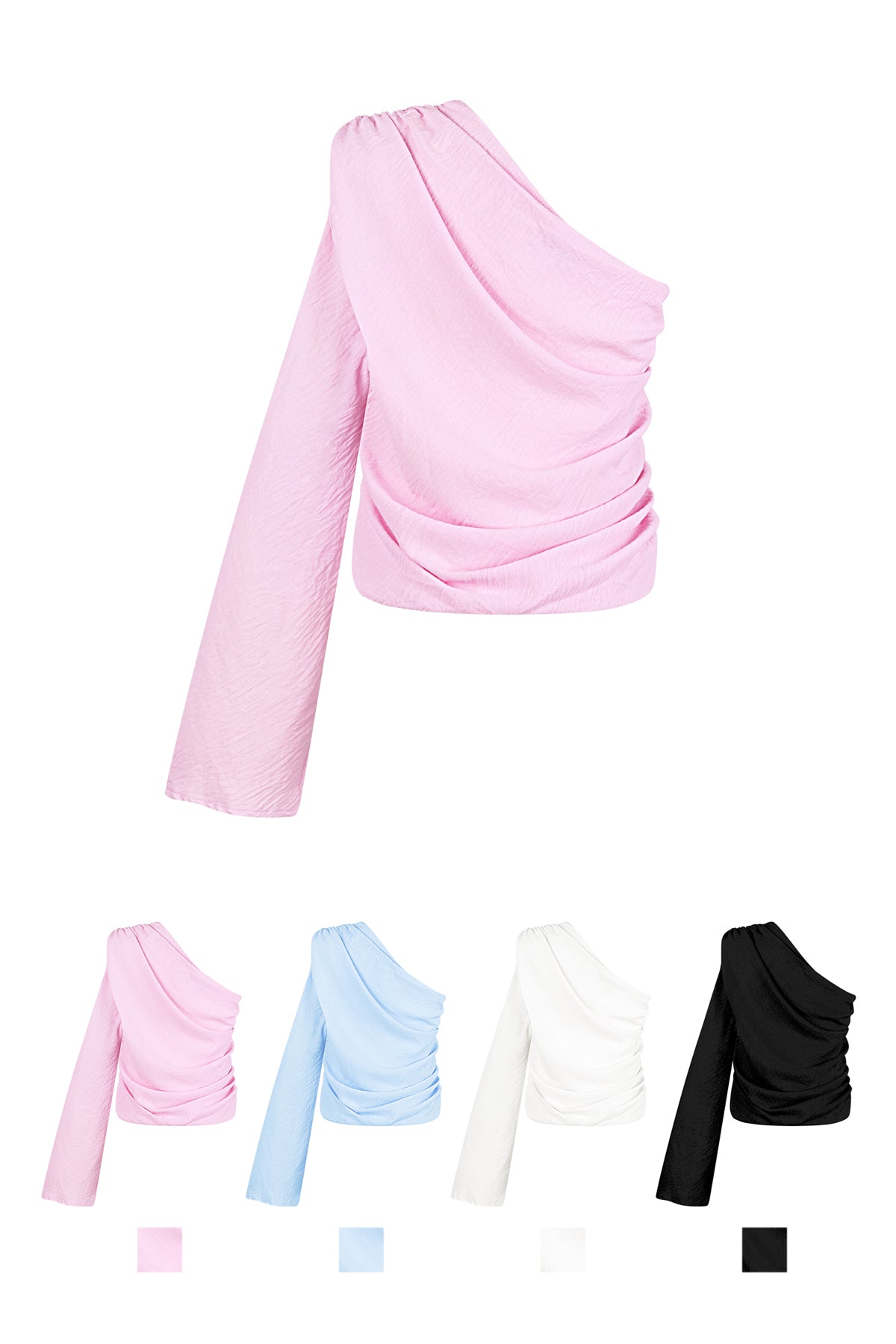 The Asymmetric One Shoulder Top SERAMODE