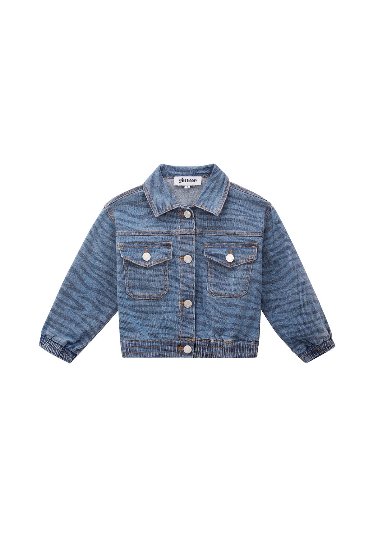 The Mini Striped Denim Jacket SERAMODE