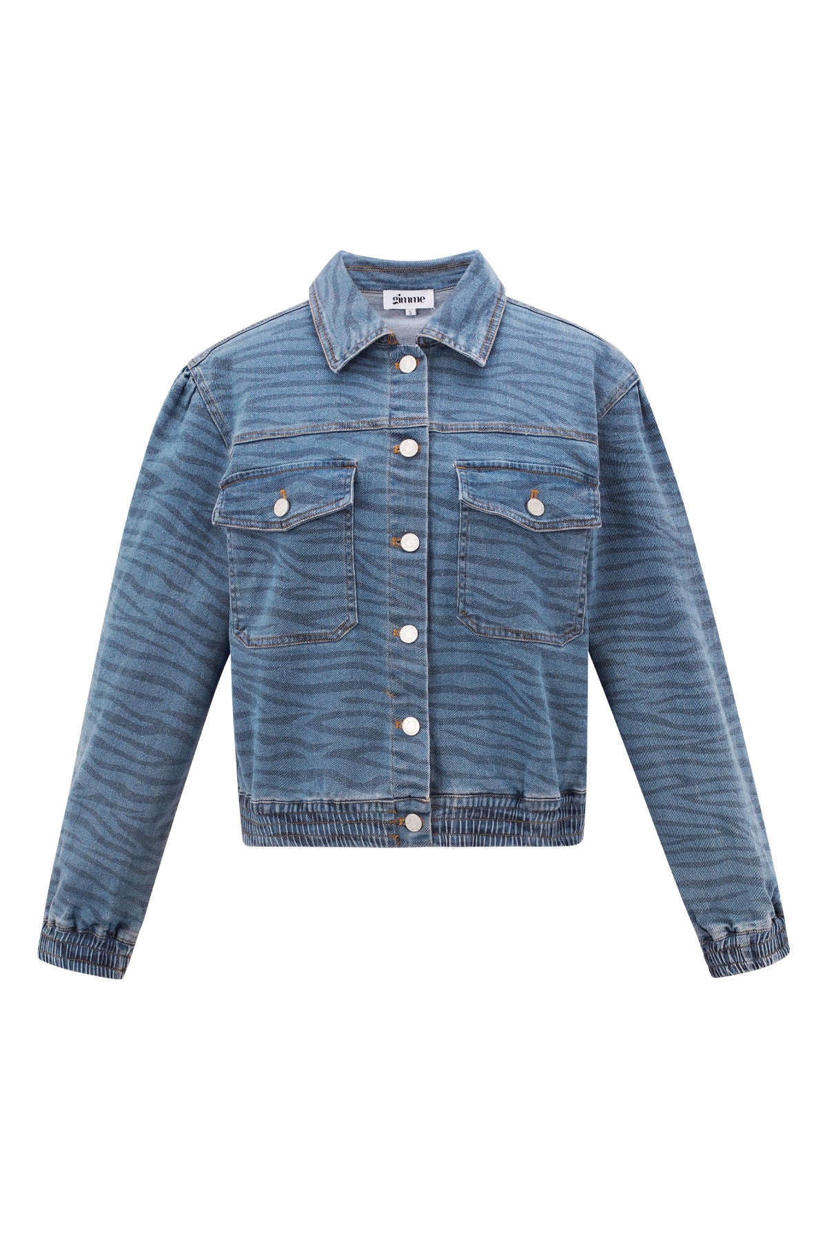 The Tiger Stripe Denim Jacket SERAMODE