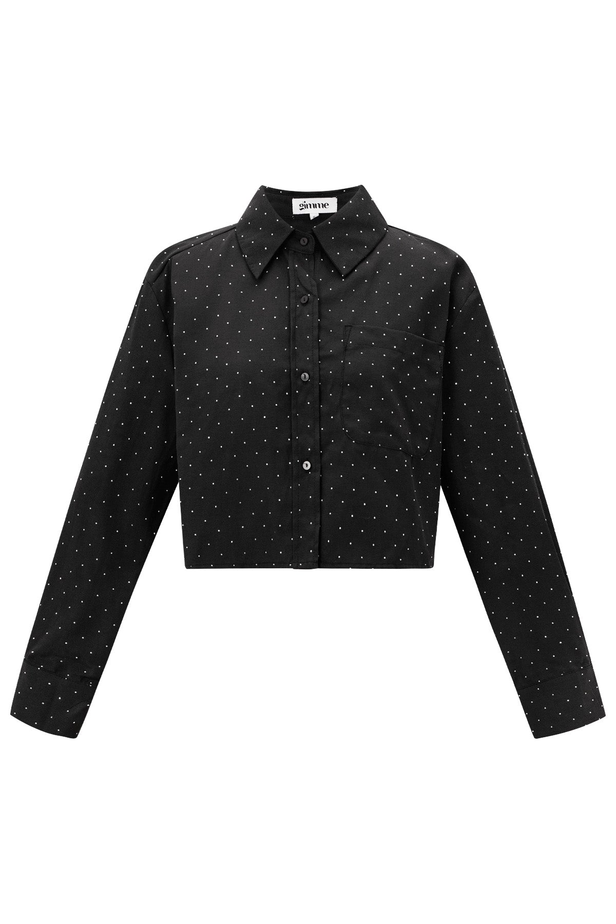 The Cropped Button Blouse SERAMODE