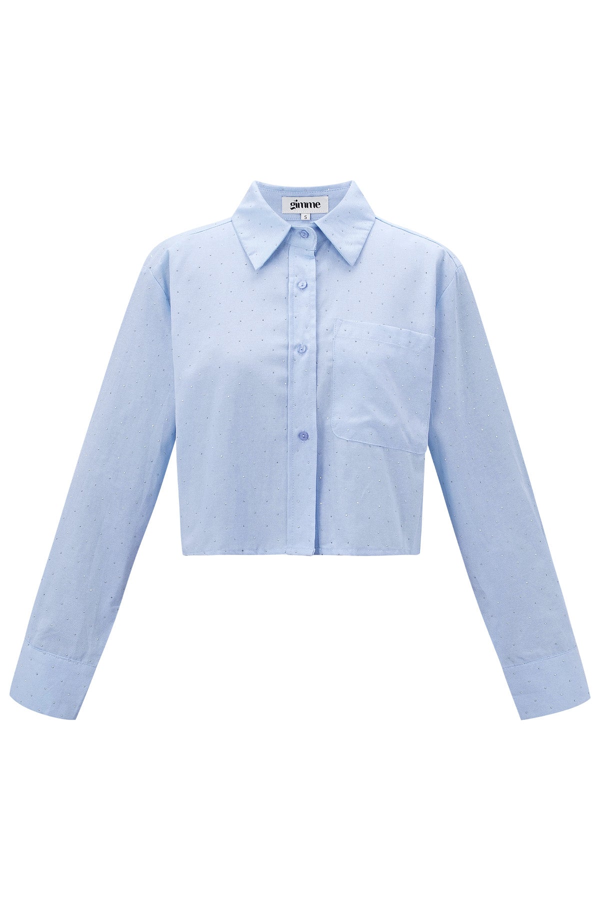 The Cropped Button Blouse SERAMODE