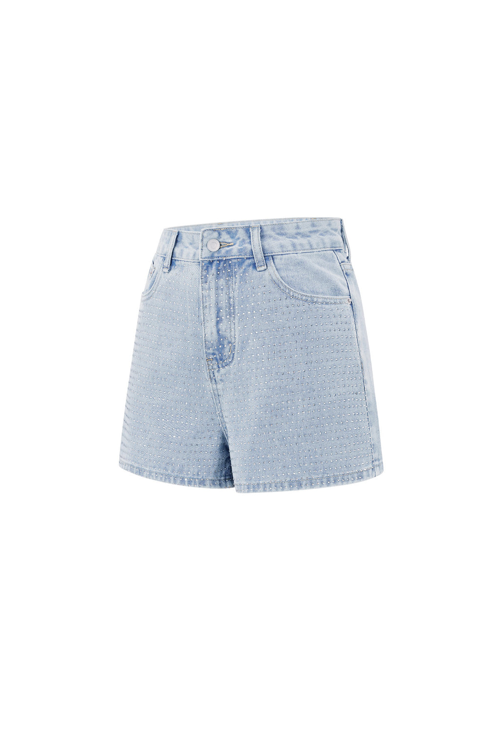 The Perforated Denim Shorts SERAMODE
