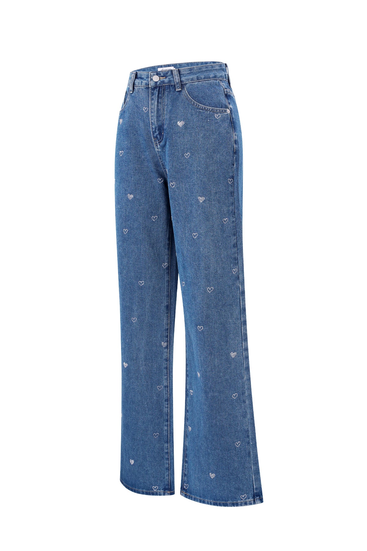 The Heart Embroidered Jeans SERAMODE