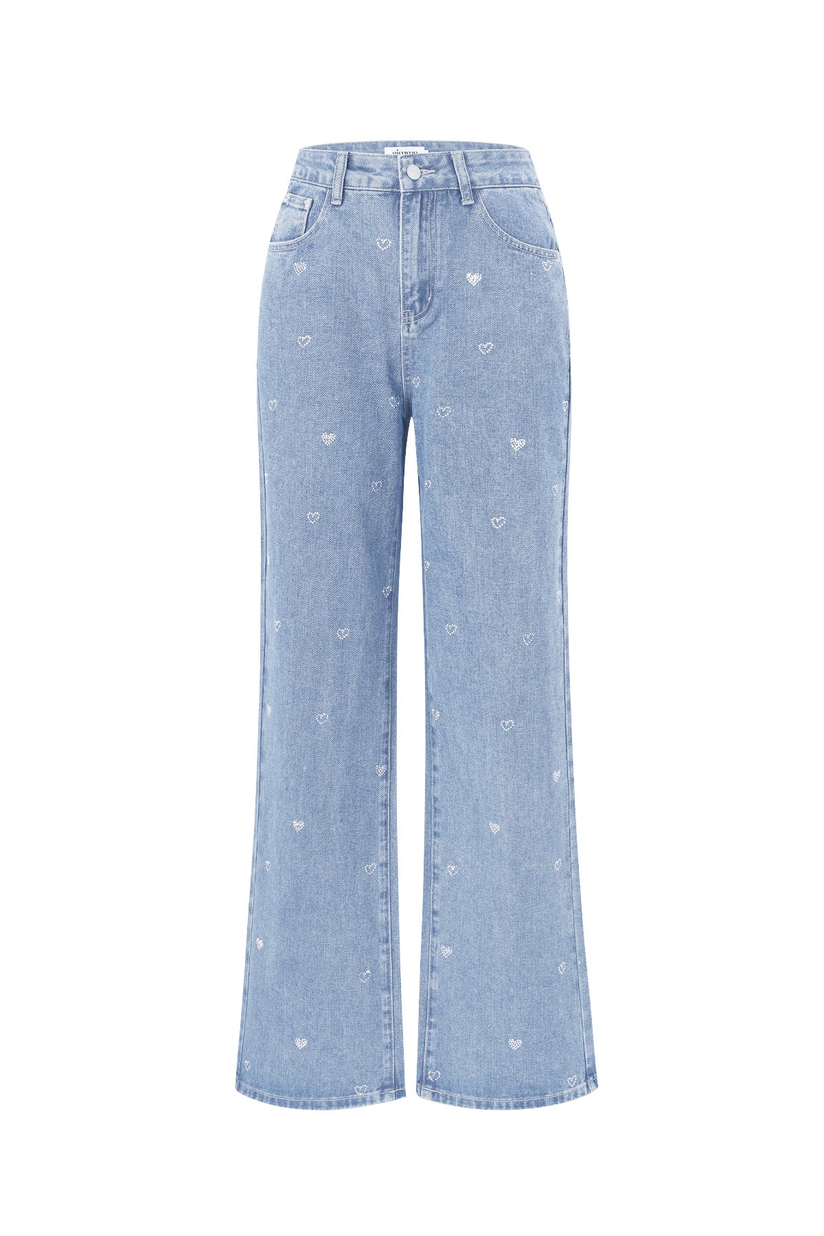 The Heart Embroidered Jeans SERAMODE