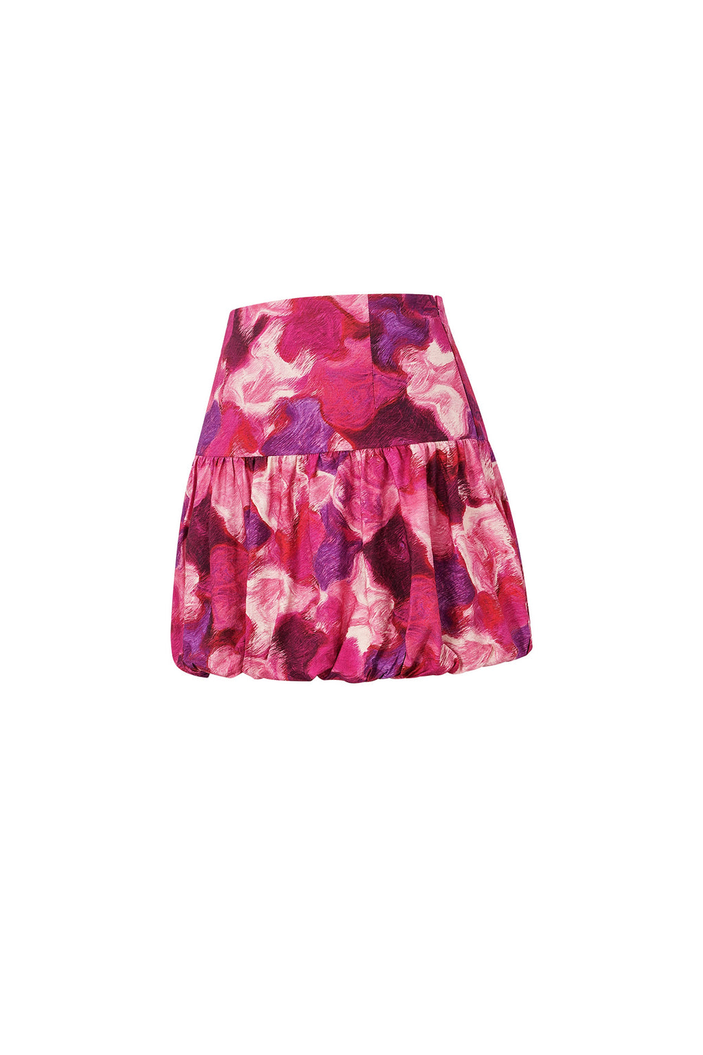 The Fuchsia Ruffle Skirt SERAMODE