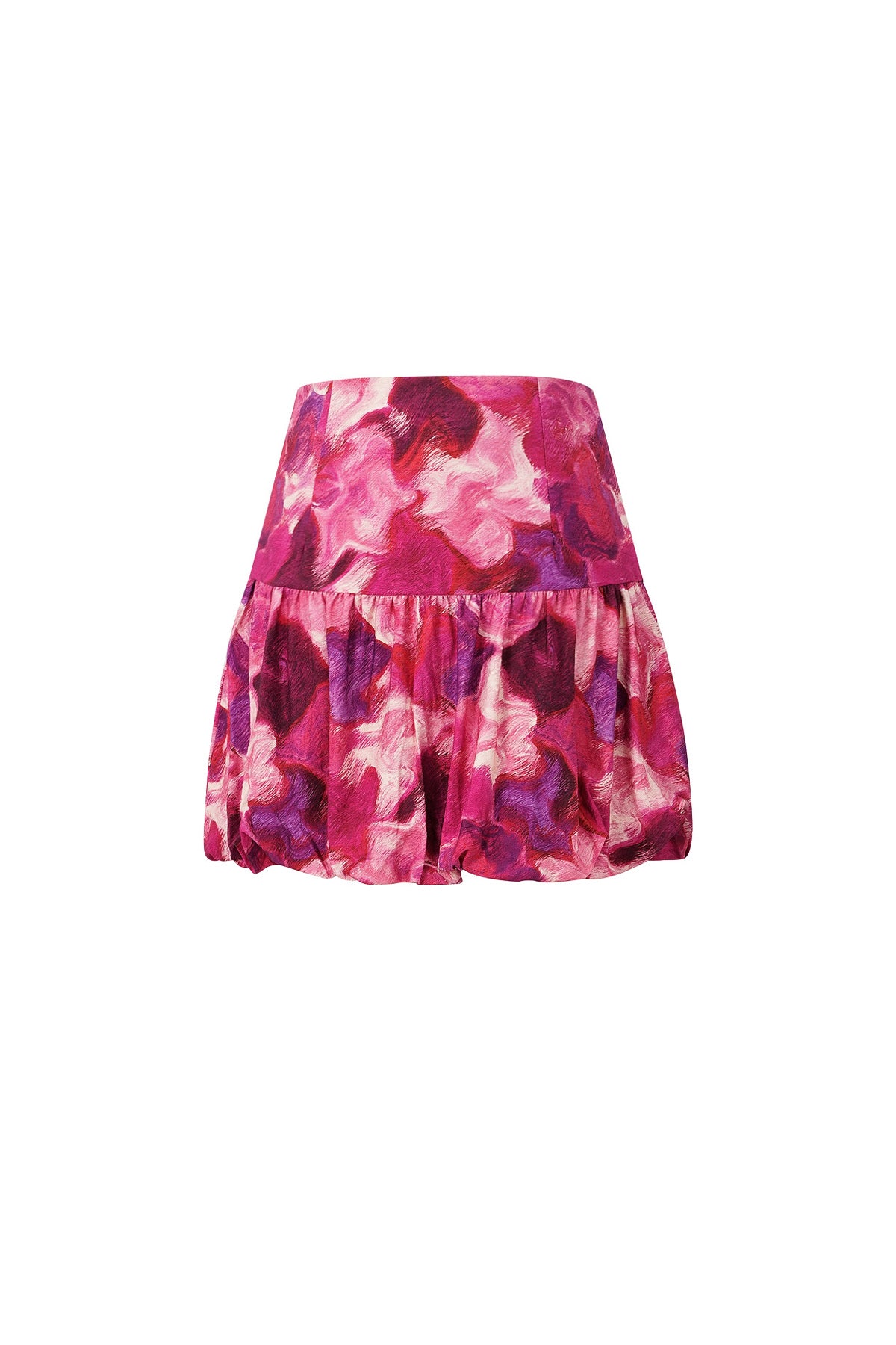 The Fuchsia Ruffle Skirt SERAMODE