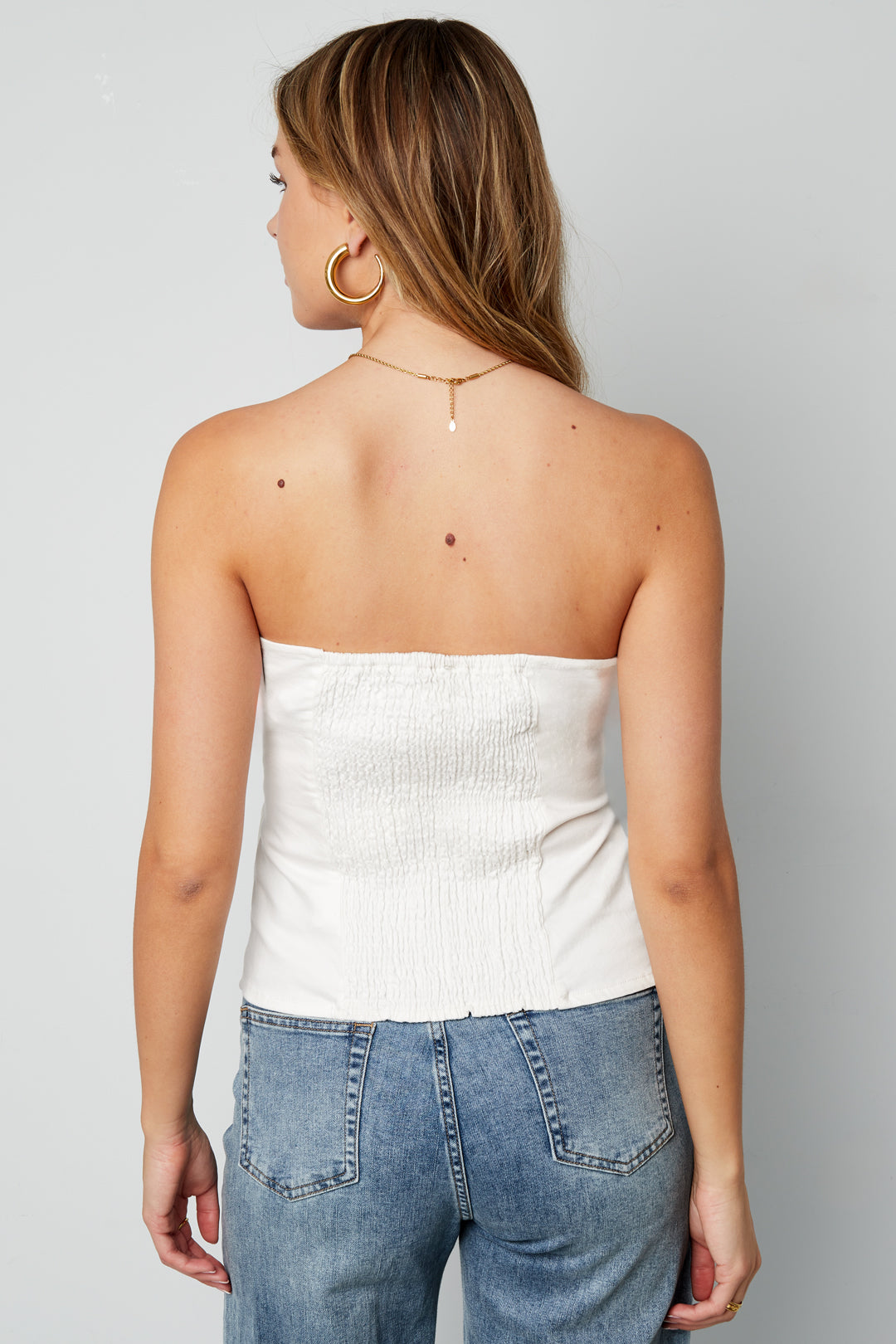 The Denim Cotton Top SERAMODE