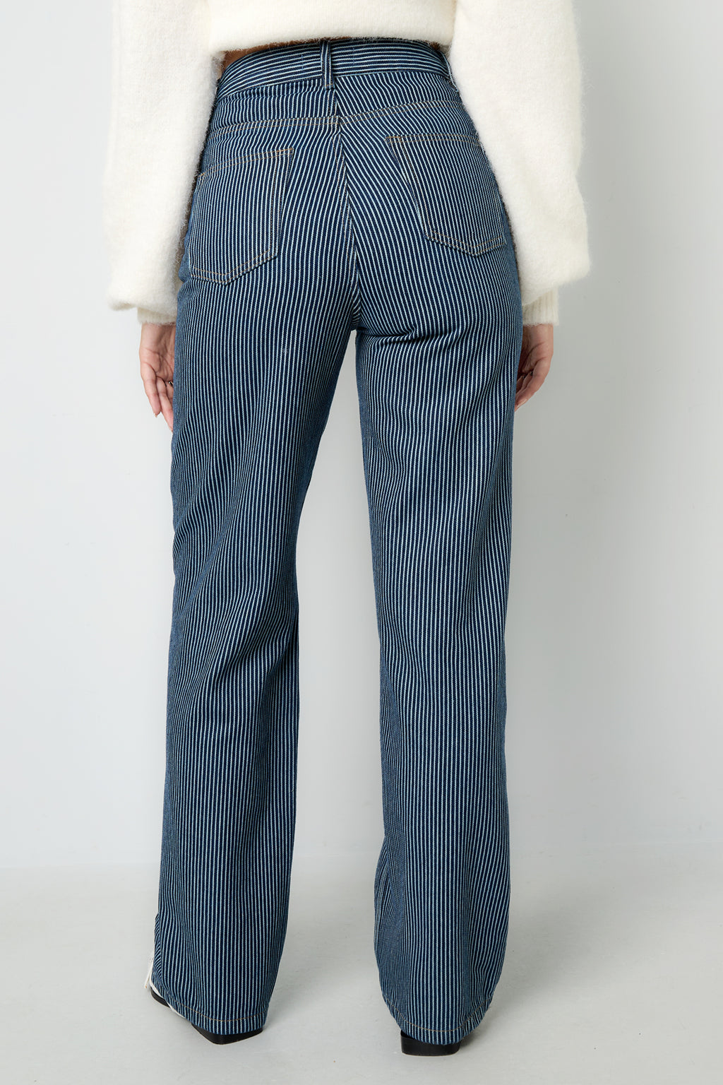 The Striped Straight Pants SERAMODE