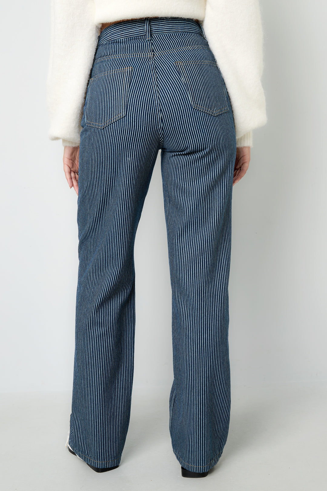 The Striped Straight Pants SERAMODE