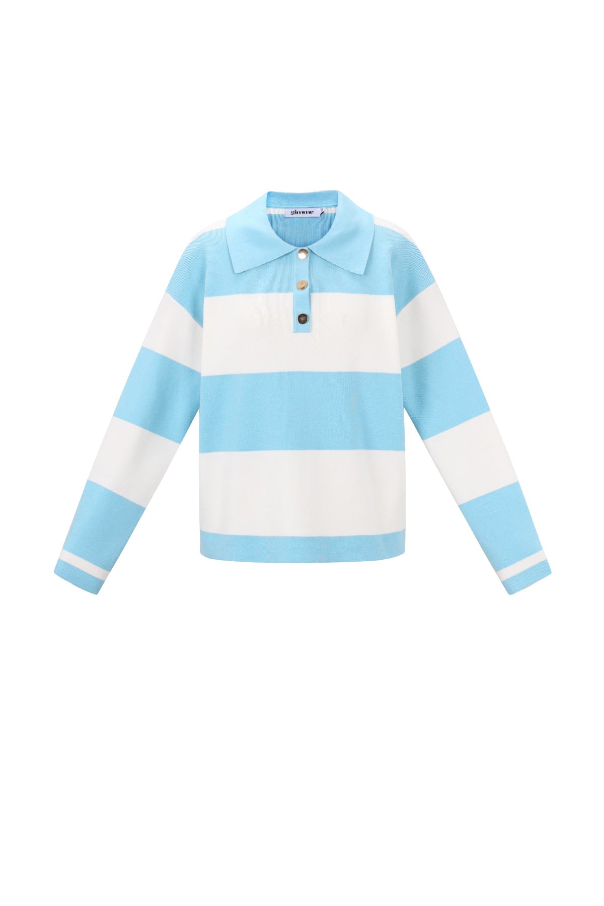 The Striped Polo Sweater SERAMODE