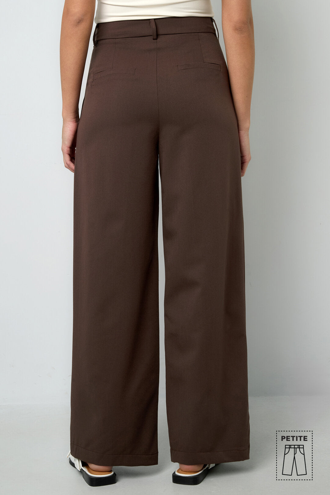Woven Polyester Fiber Women's Straight Leg Pants Casual Fall/Winter