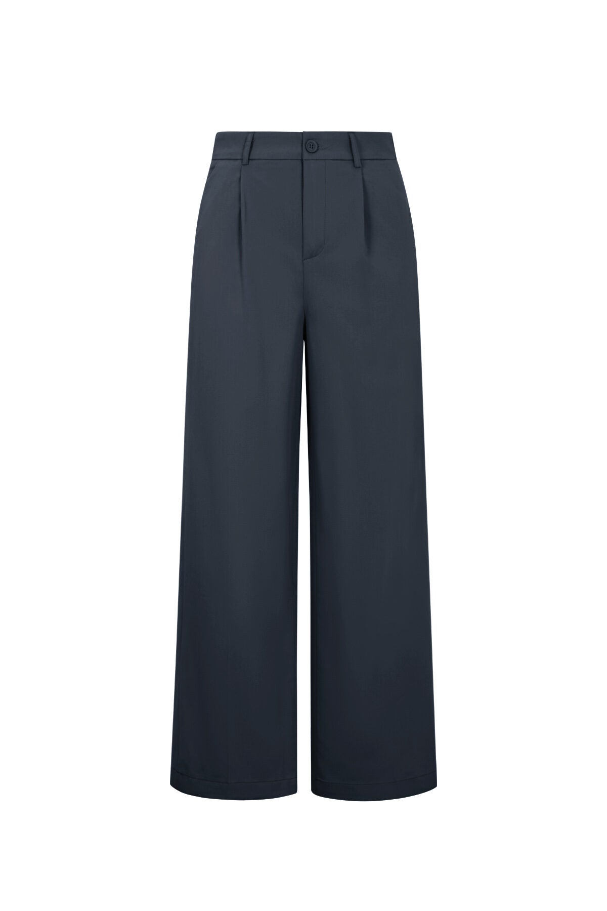 Woven Polyester Fiber Women's Straight Leg Pants Casual Fall/Winter