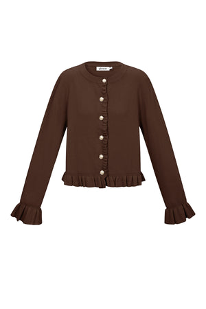 The Loving Ruffle Cardigan SERAMODE