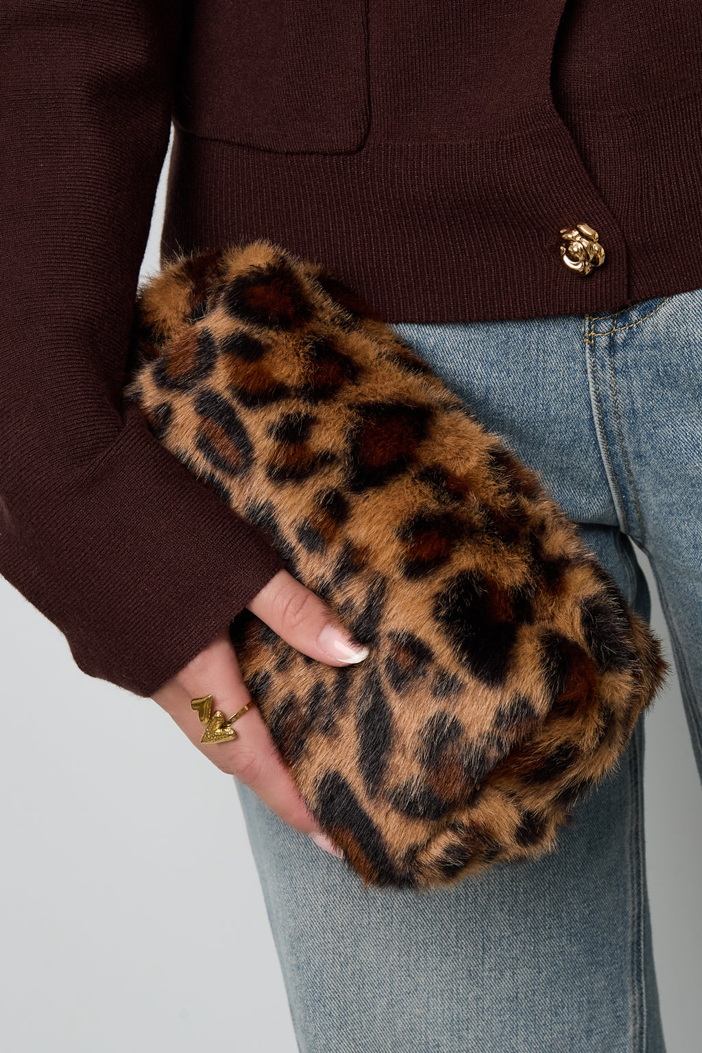 The Cozy Leopard Pouch SERAMODE