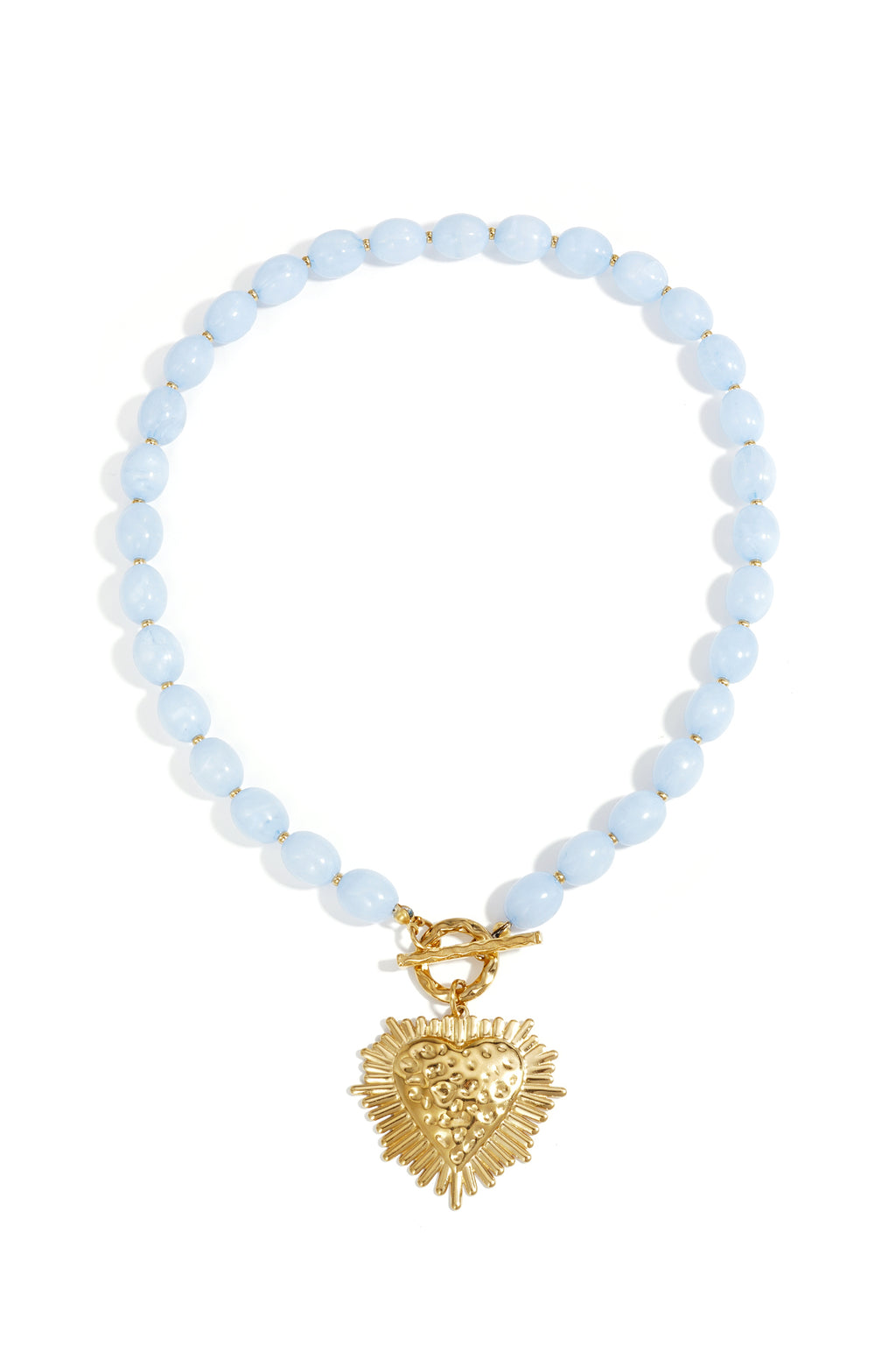 The Heart Beaded Necklace SERAMODE