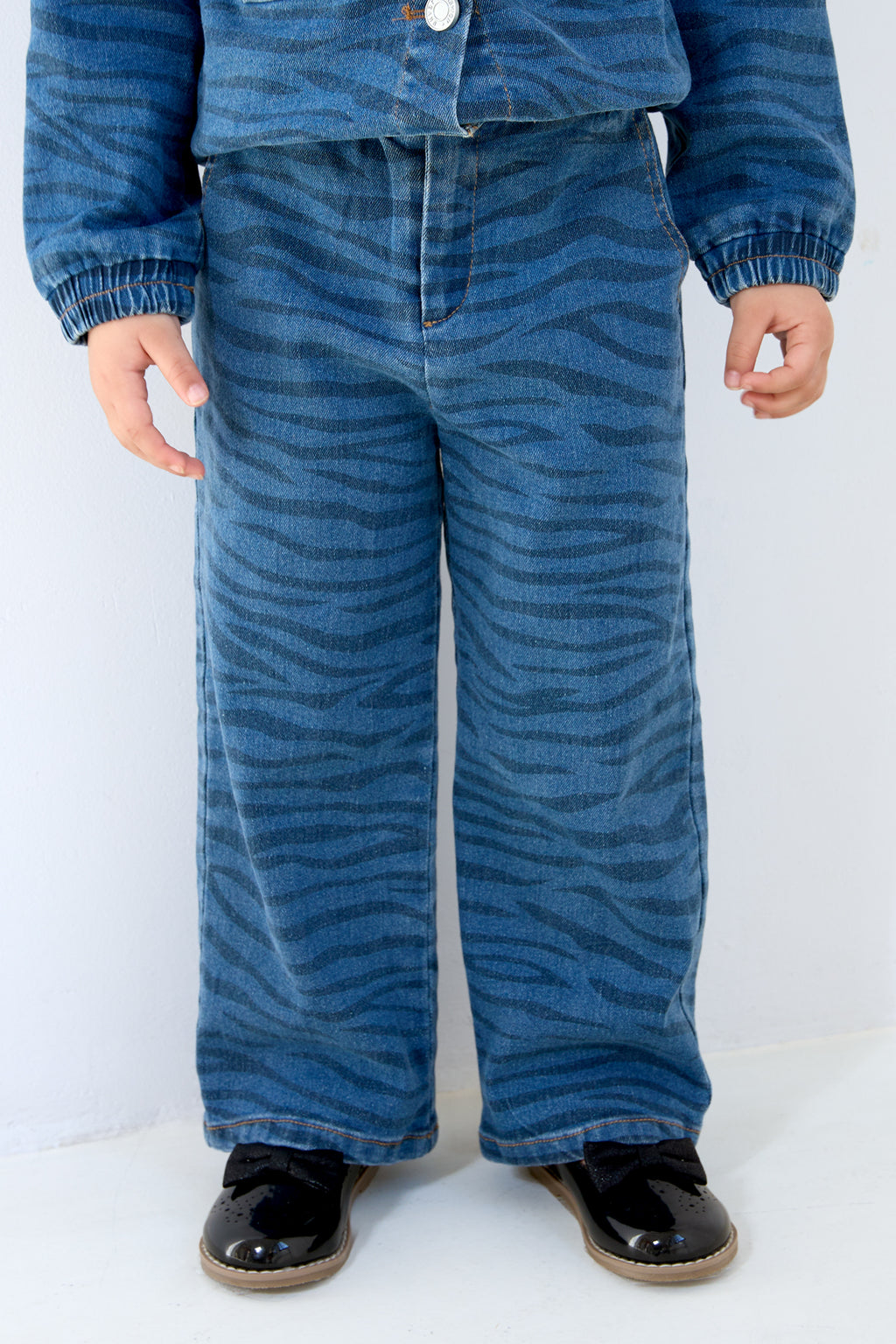 The Zebra Denim Pants SERAMODE