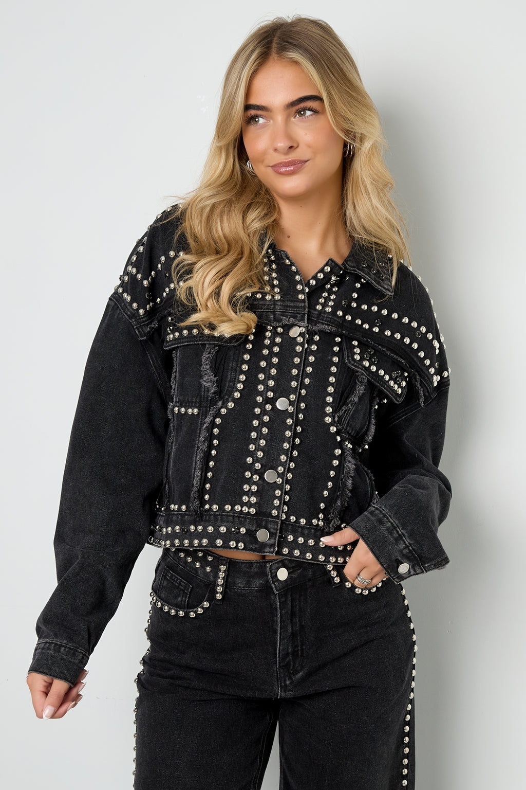 The Studded Denim Jacket SERAMODE