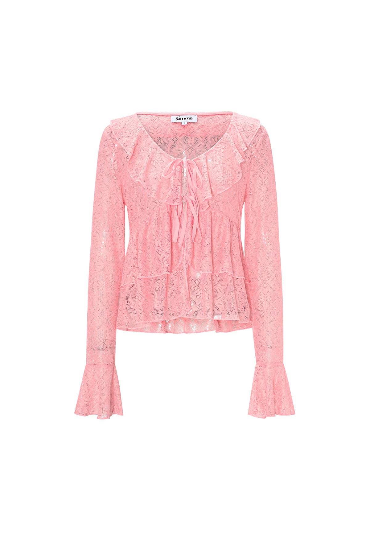 The Lace Ruffle Top SERAMODE
