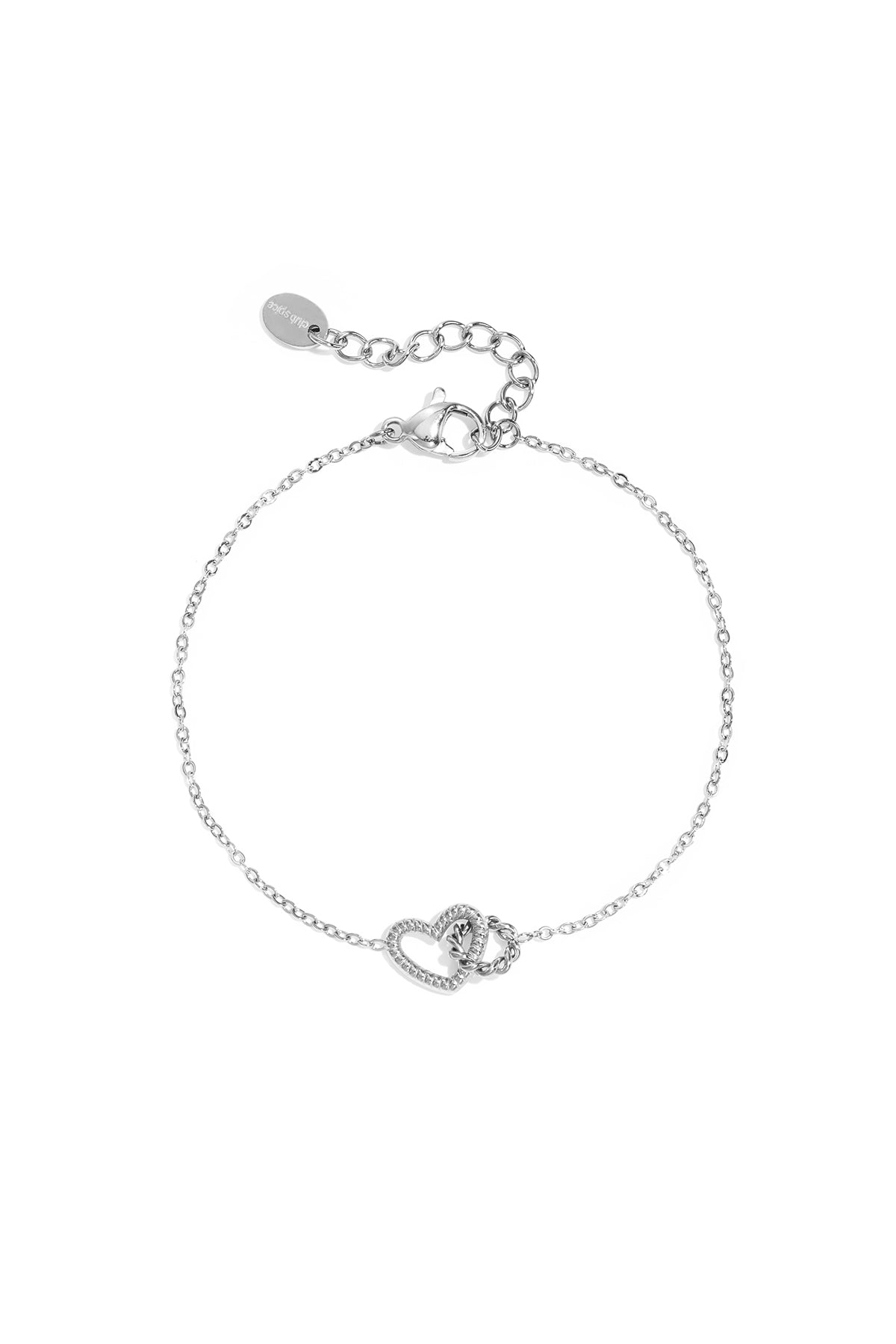 Stainless Steel Charm Bracelets circle Simple Daily Simple Series Women's jewelry