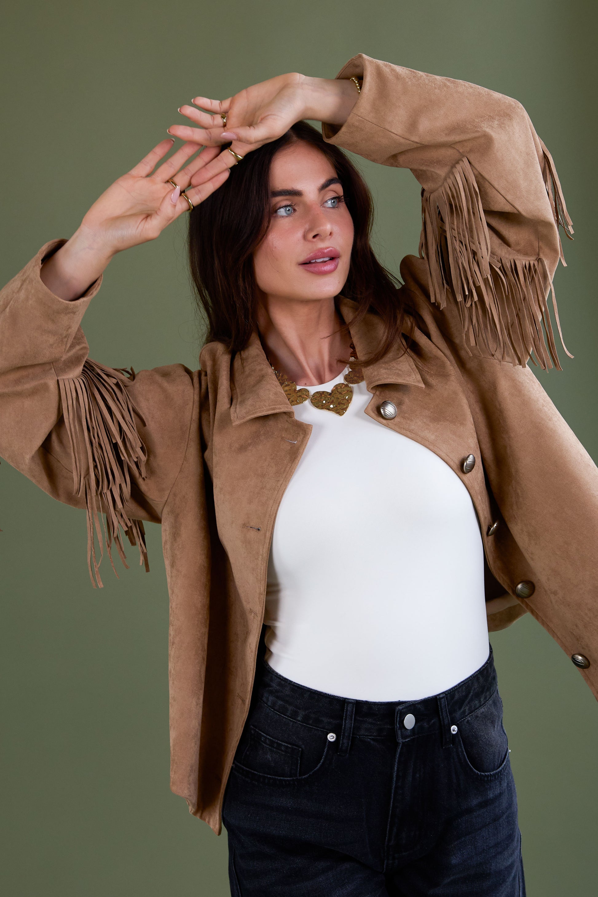 The Fringe Detail Blouse SERAMODE