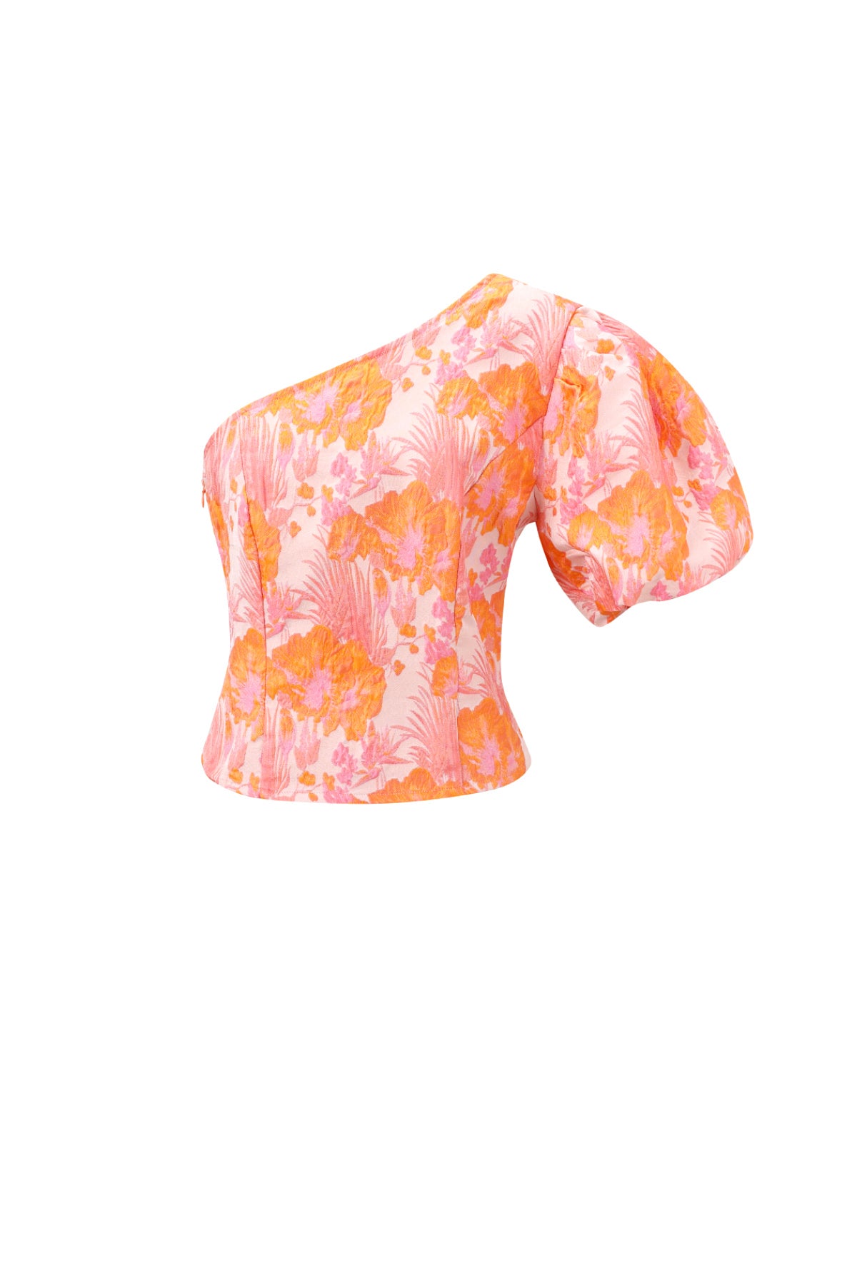 The Floral One Shoulder Top SERAMODE