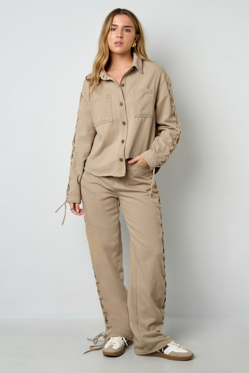 The Tie-Up Denim Jacket SERAMODE