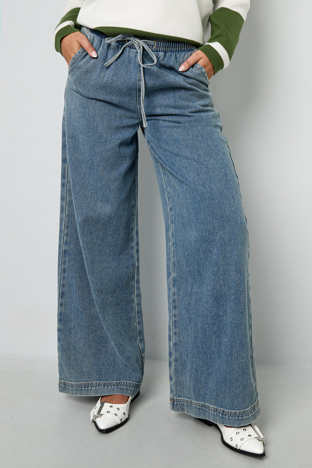 The Sporty Wide Leg Denim SERAMODE
