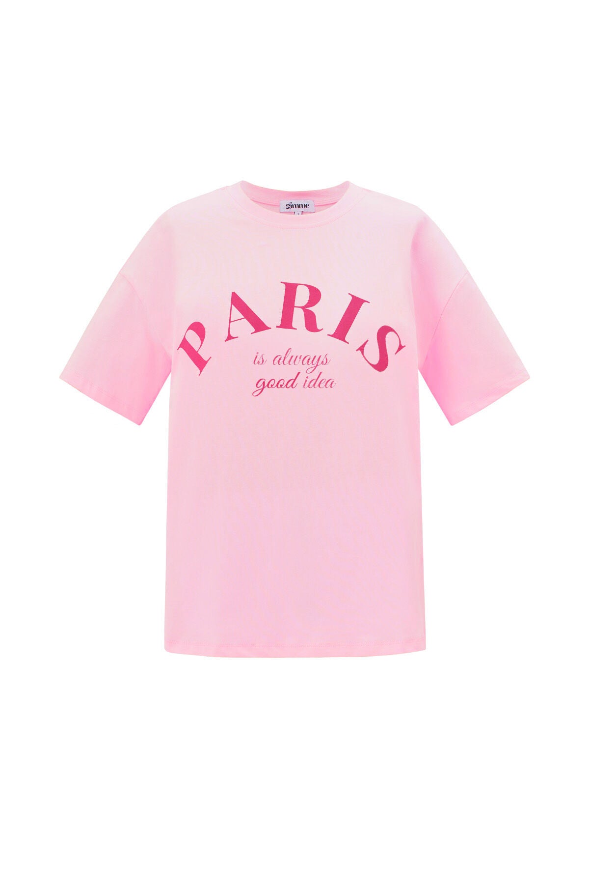 Cotton Women's T-shirt Casual Letters