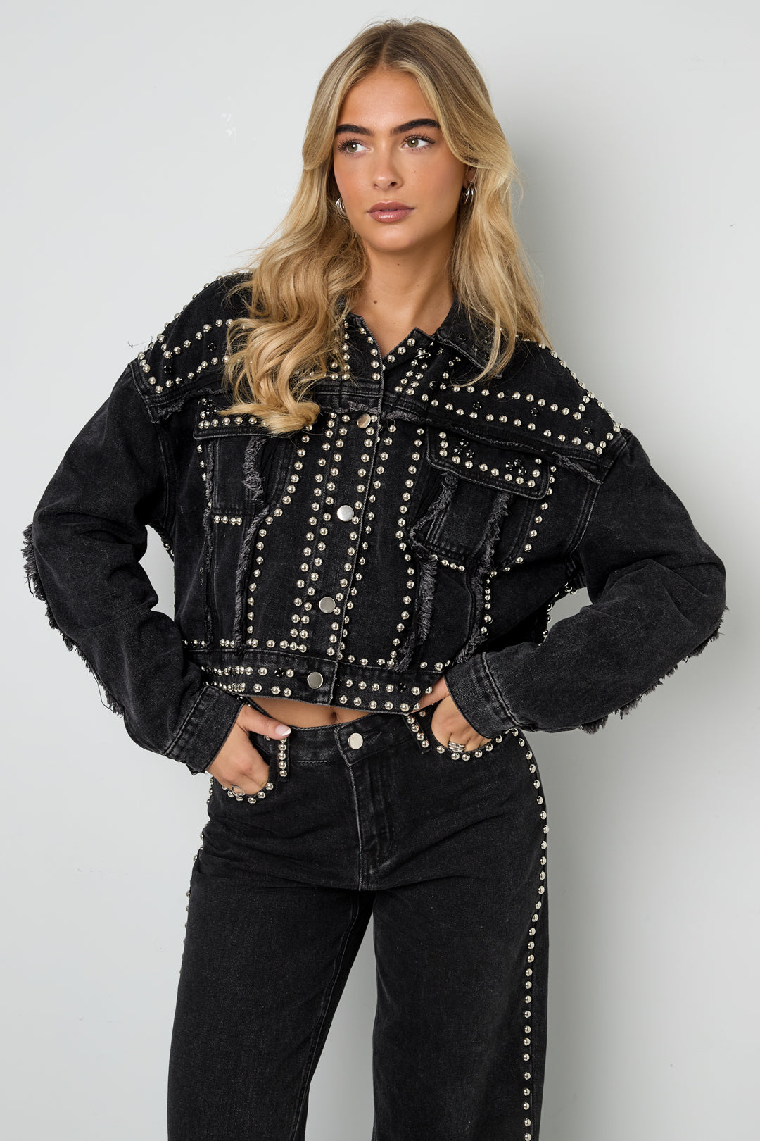 The Studded Denim Jacket SERAMODE