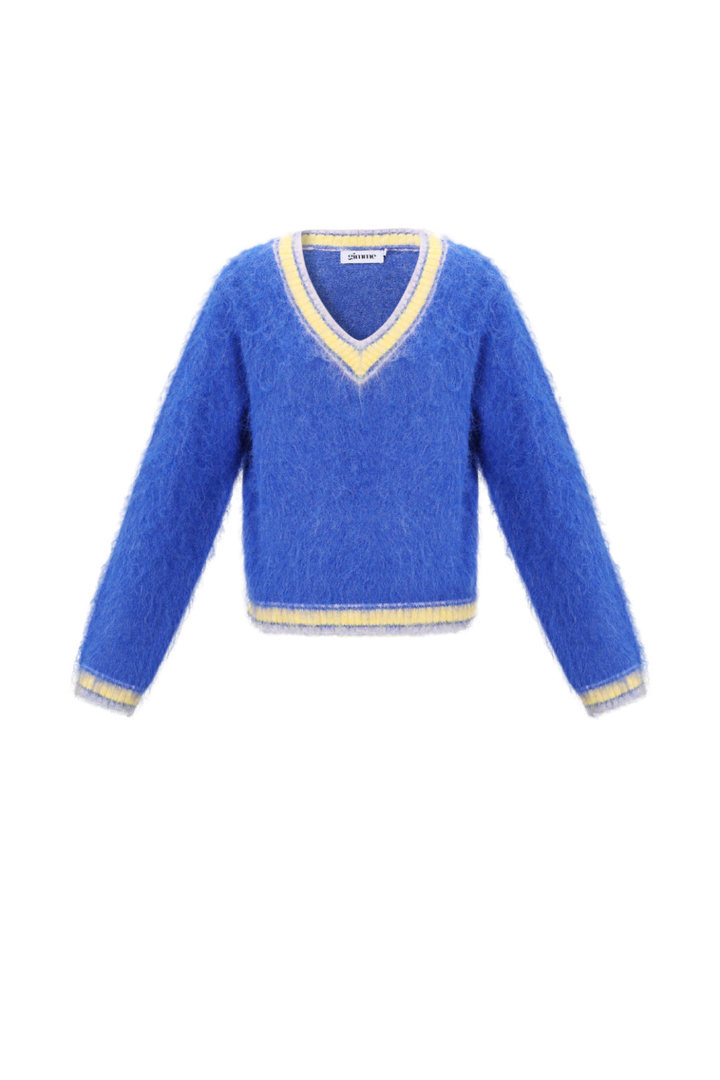 The Color Clash V-Neck Sweater SERAMODE