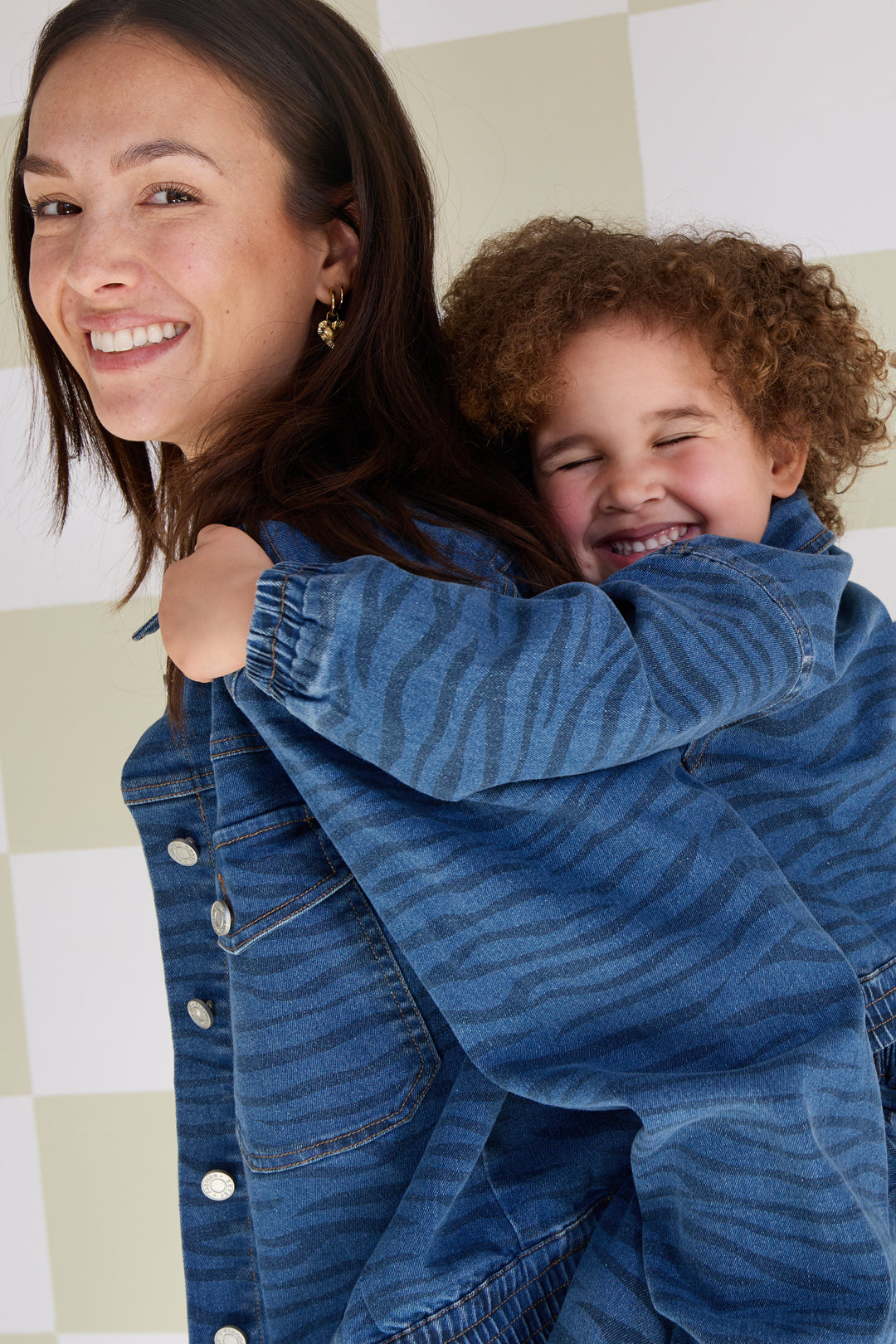 The Tiger Stripe Denim Jacket SERAMODE