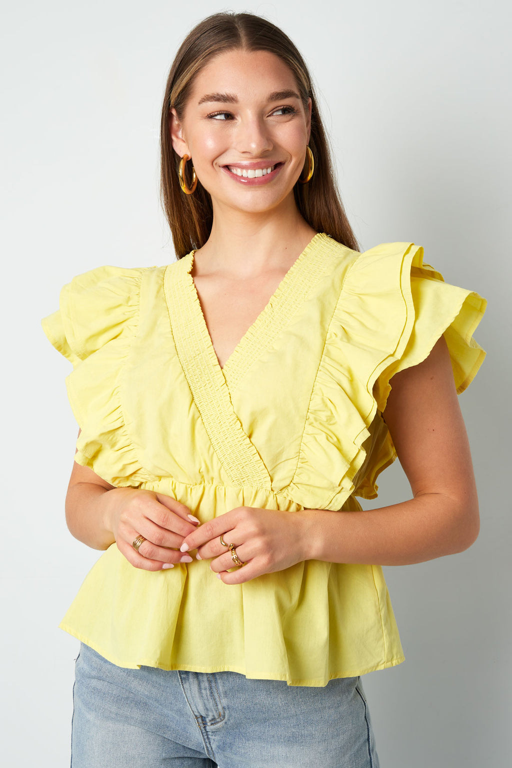 The Ruffle Edge Sleeveless SERAMODE