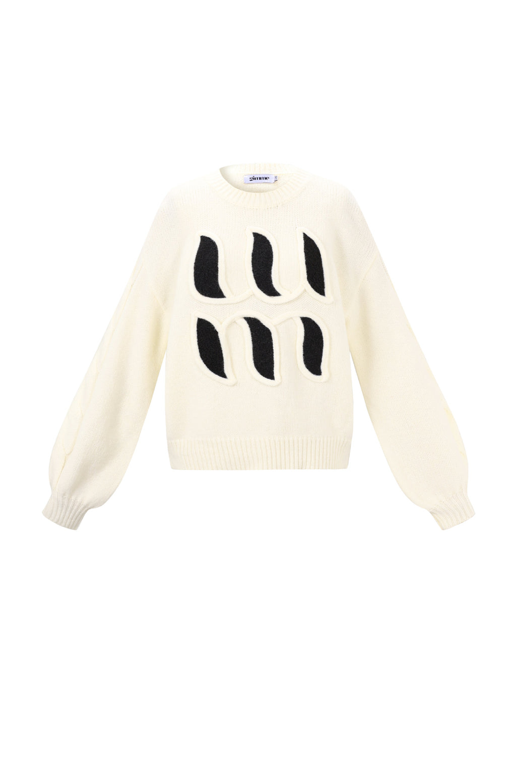 The Letters Knit Sweater SERAMODE