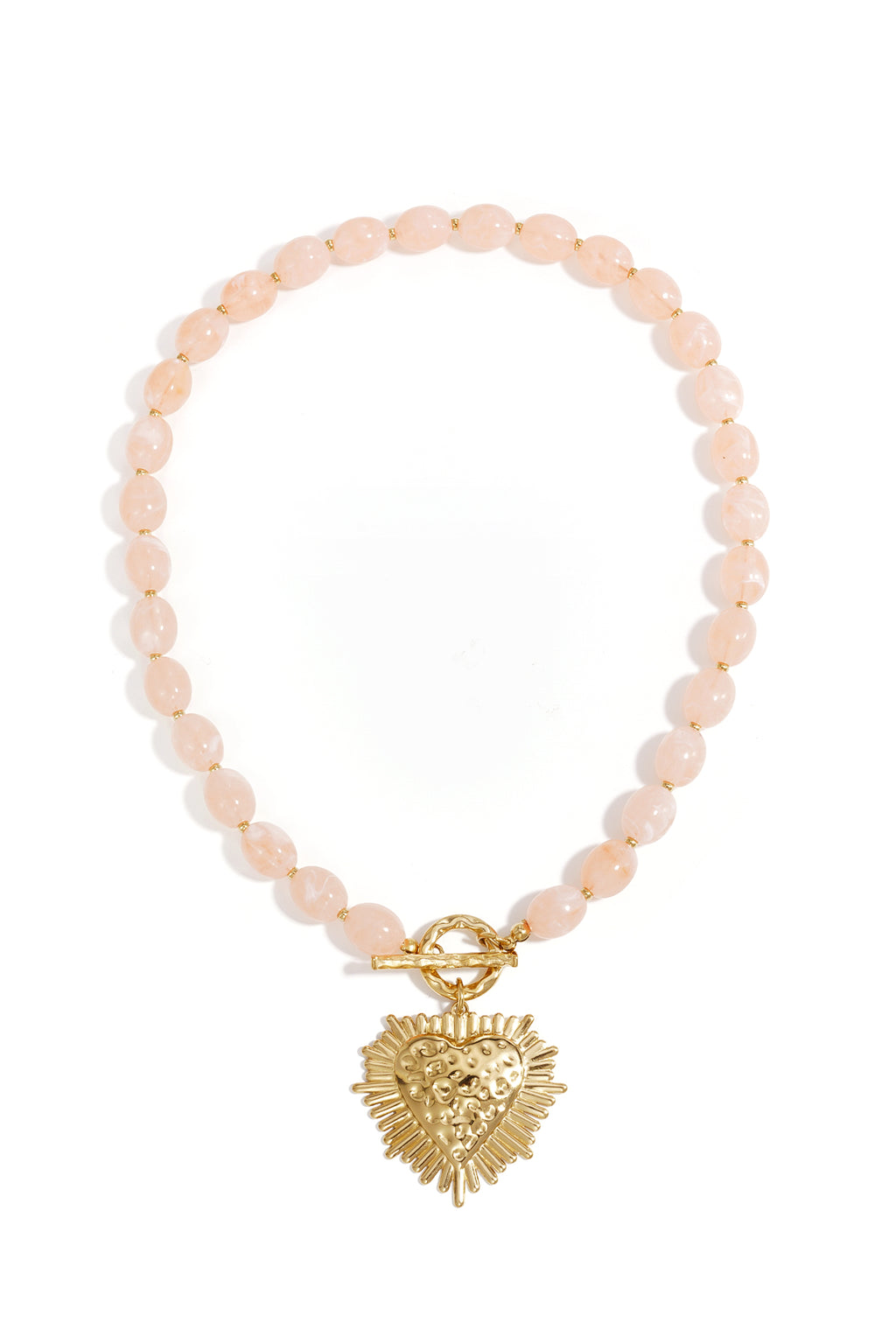 The Heart Beaded Necklace SERAMODE