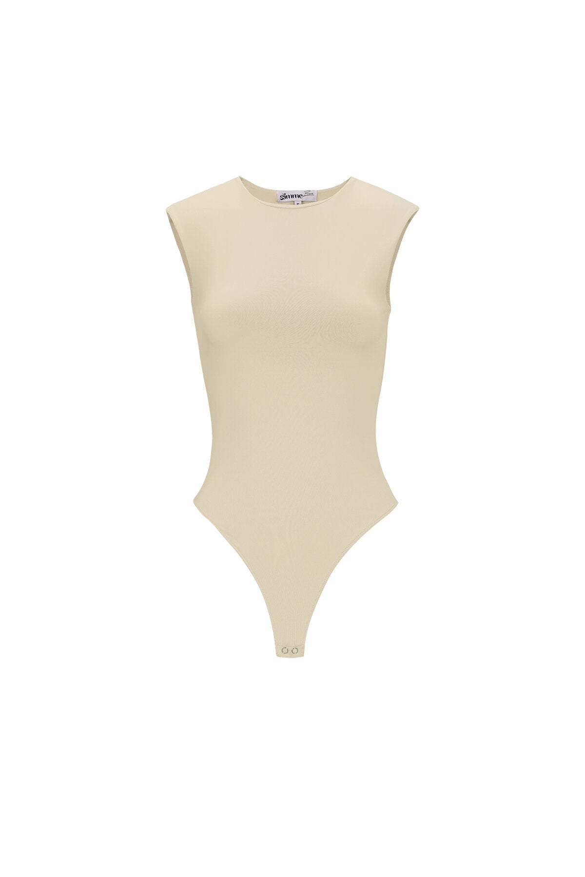 Knitted Nylon Shapewear Bodysuit Basic Solid Color Spring/Summer