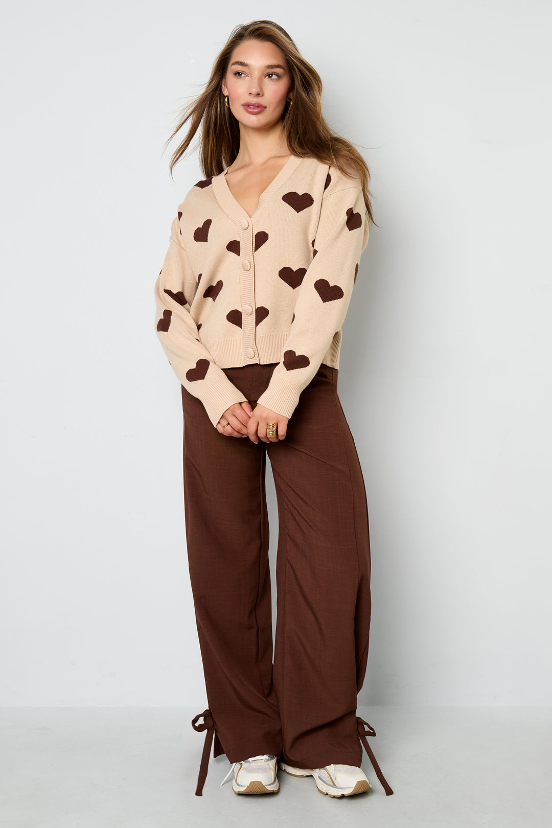 The Heart Pattern Cardigan SERAMODE