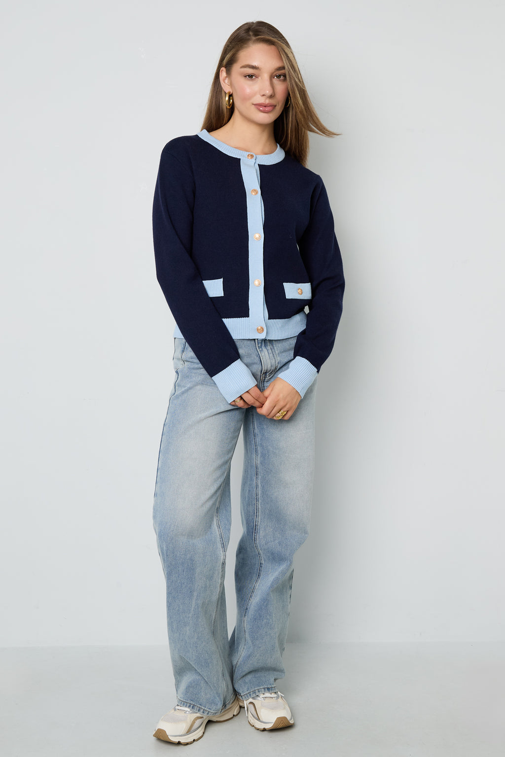 The Color Clash Knit Cardigan SERAMODE