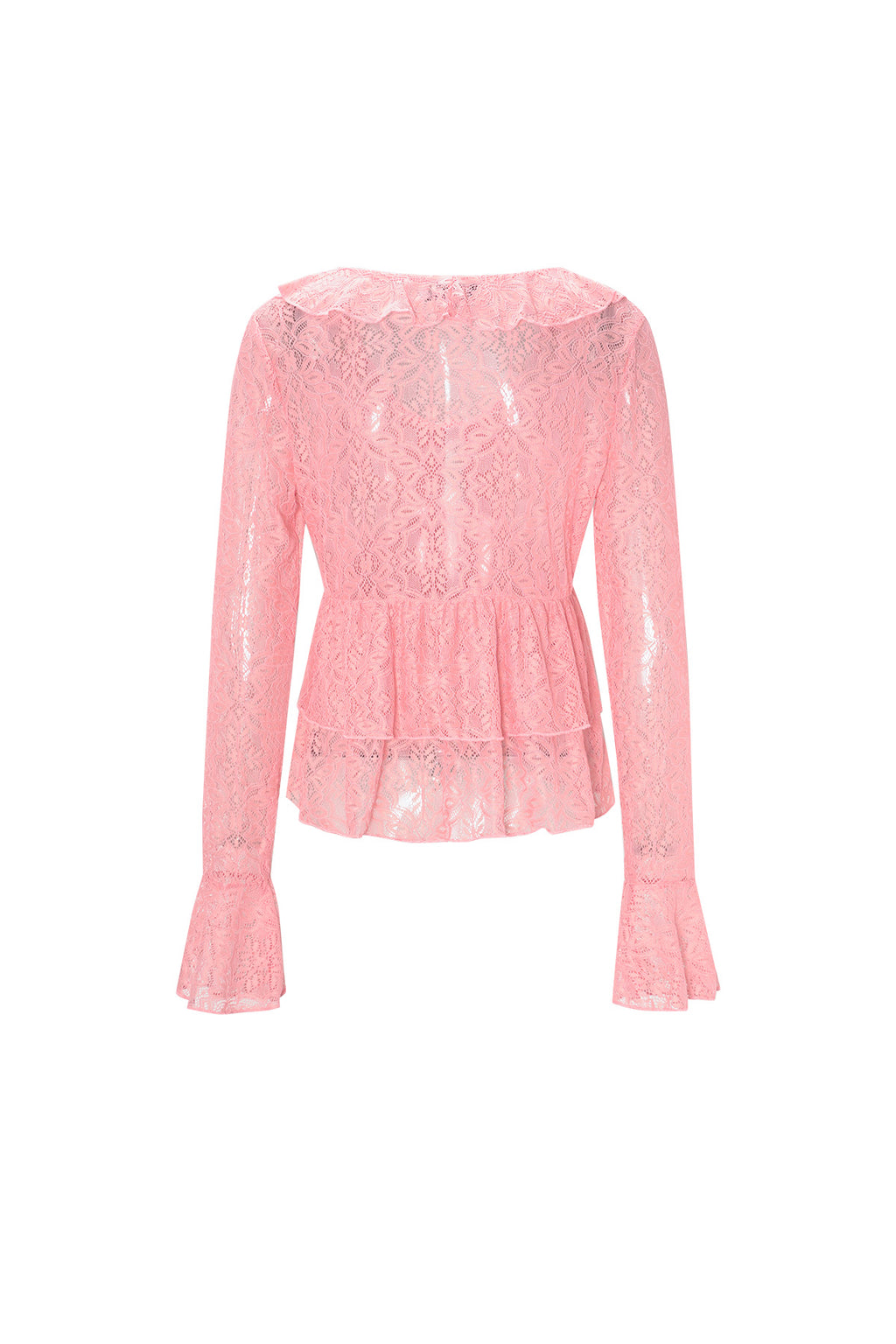 The Lace Ruffle Top SERAMODE