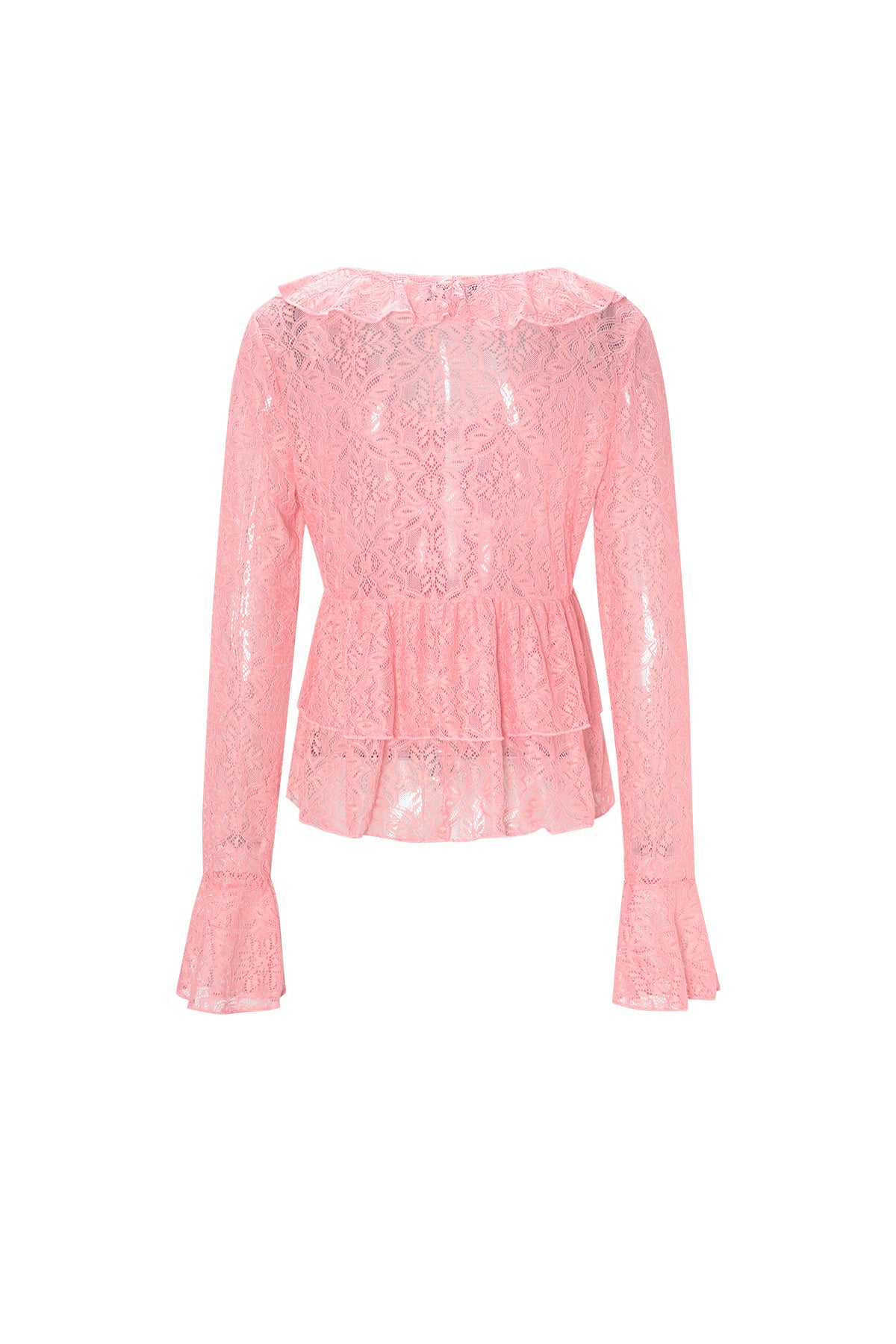 The Lace Ruffle Top SERAMODE