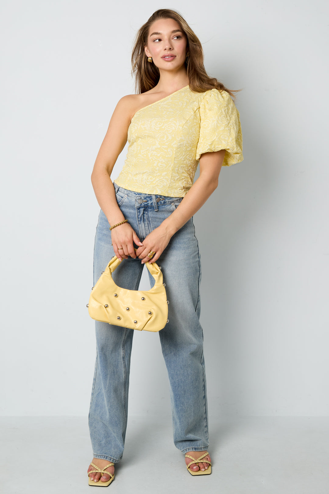 The One Shoulder Floral Top SERAMODE