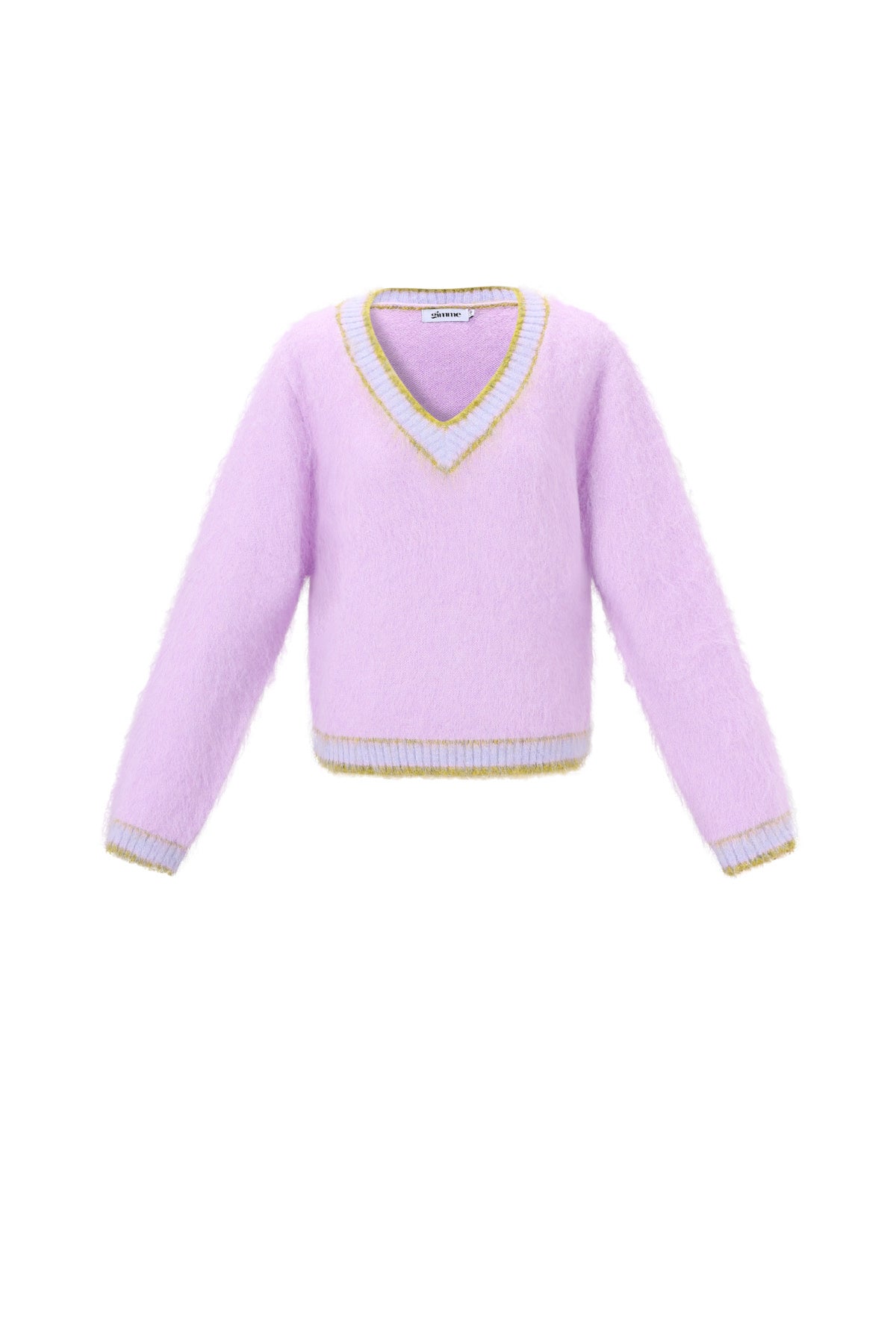 The Color Clash V-Neck Sweater SERAMODE