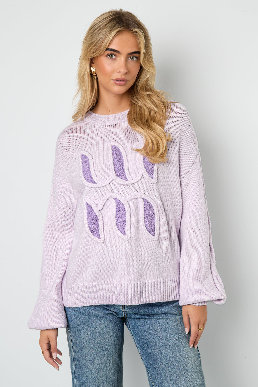 The Letters Knit Sweater SERAMODE