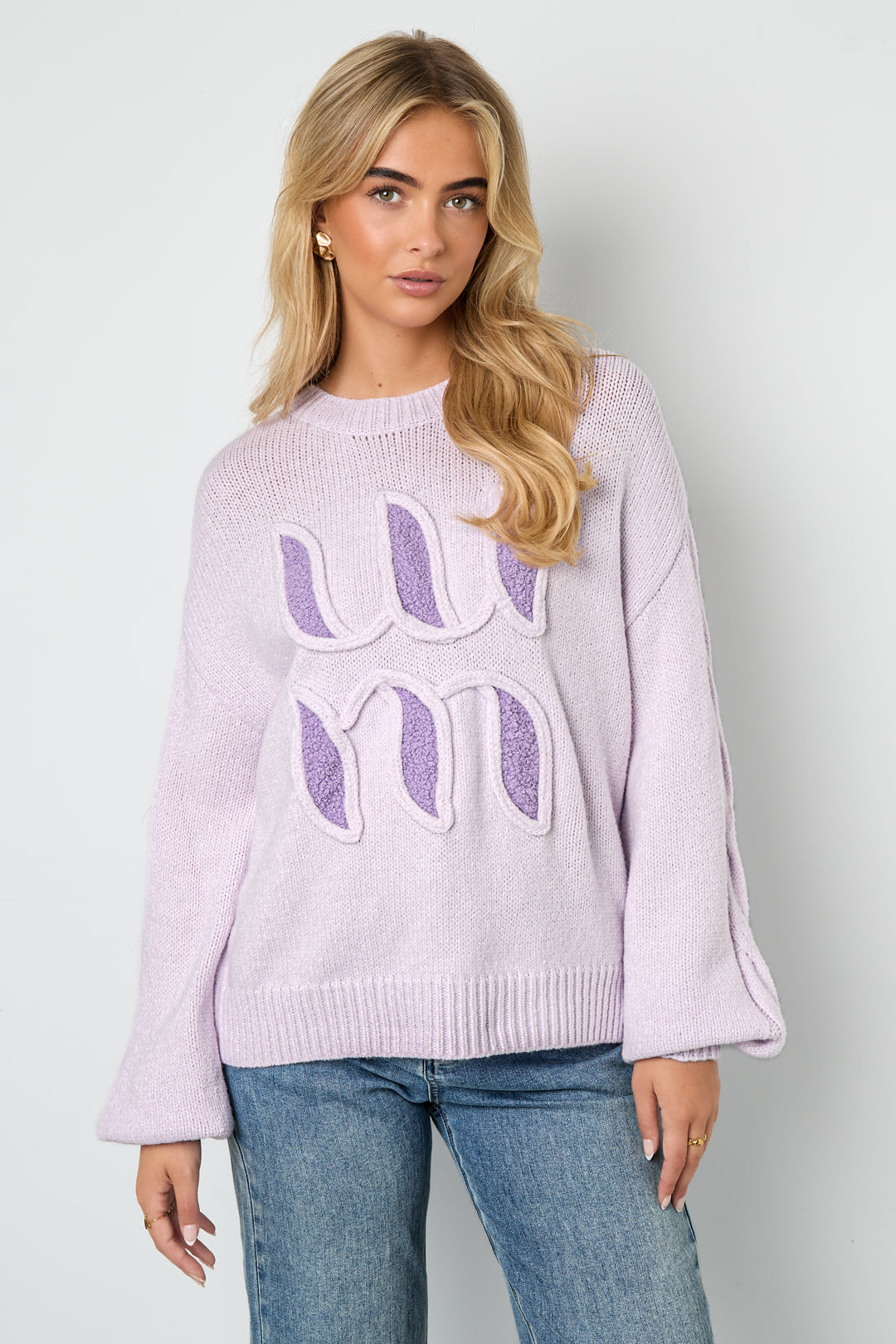 The Letters Knit Sweater SERAMODE